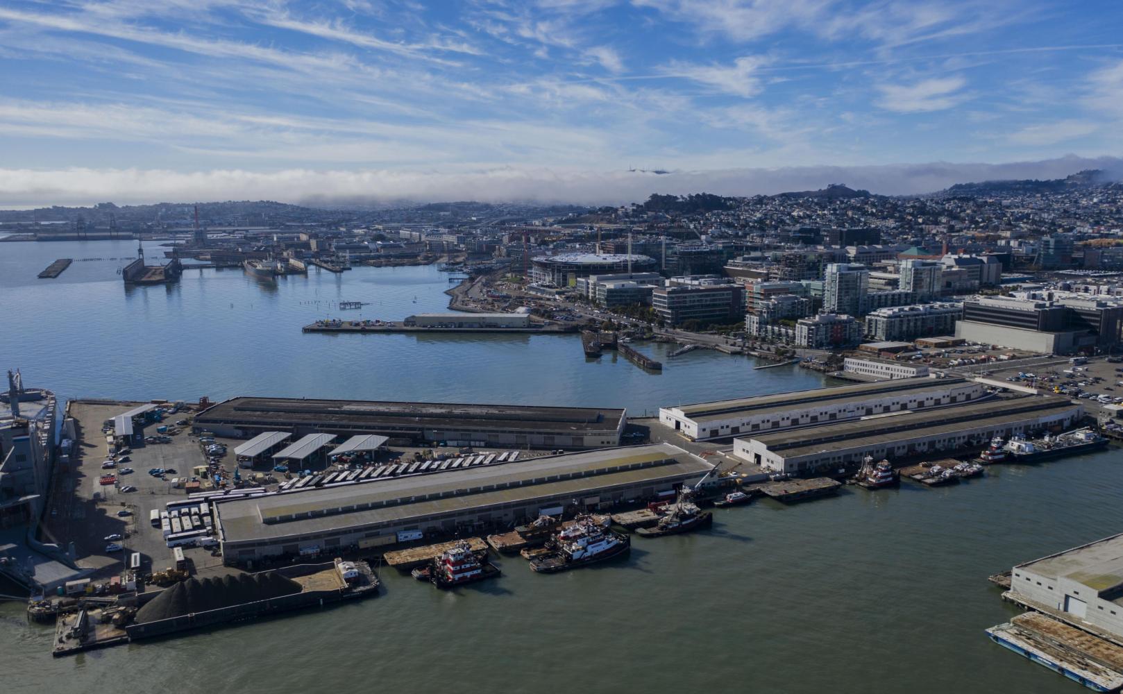 Southern Waterfront Aerial Photo