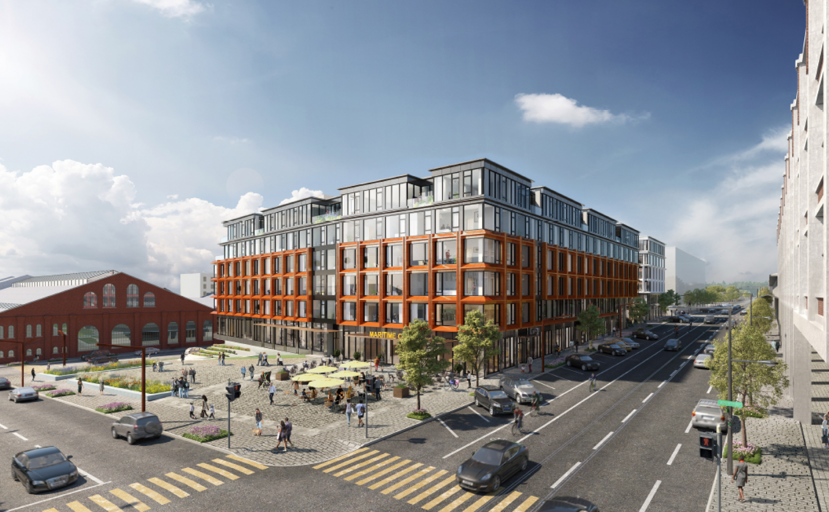 Rendering of Parcel K North