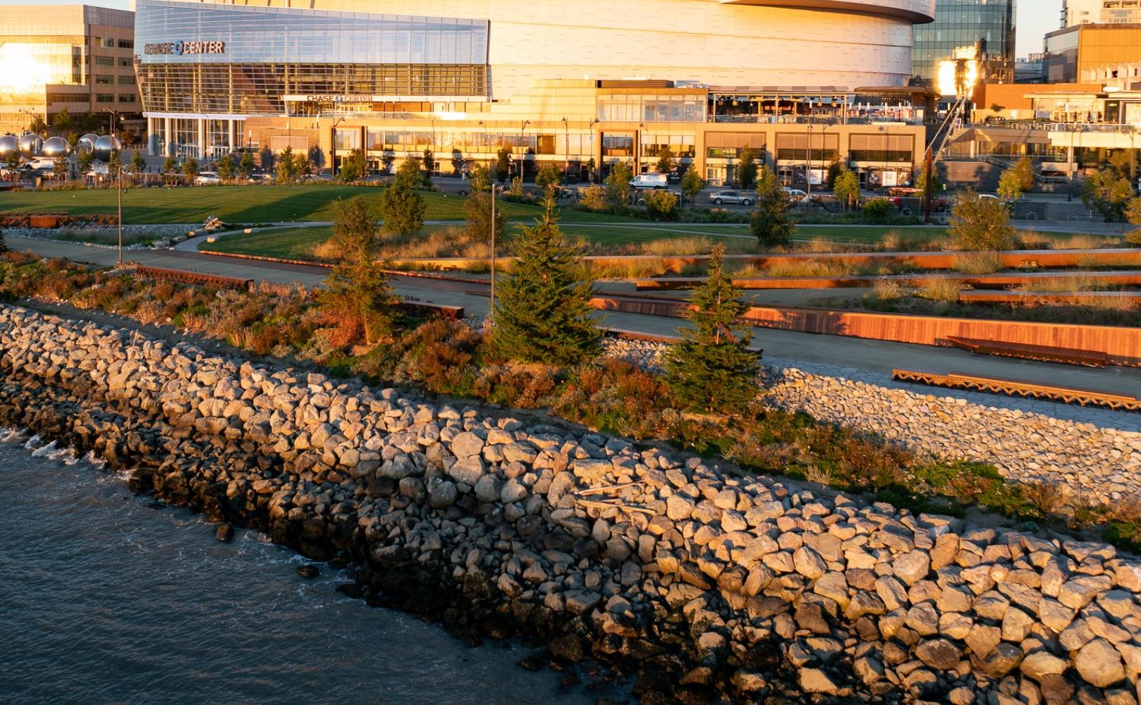 Bayfront Park is located at 16th Street and Terry Francois Blvd in San Francisco.