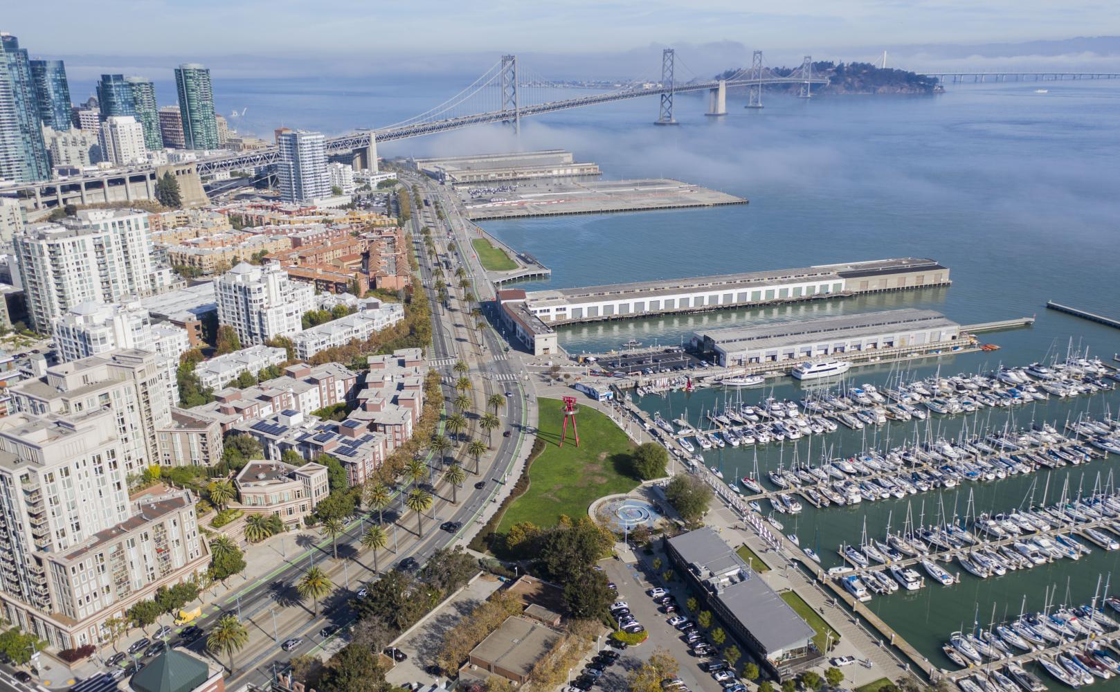 Bay Bridge and South Beach Harbor