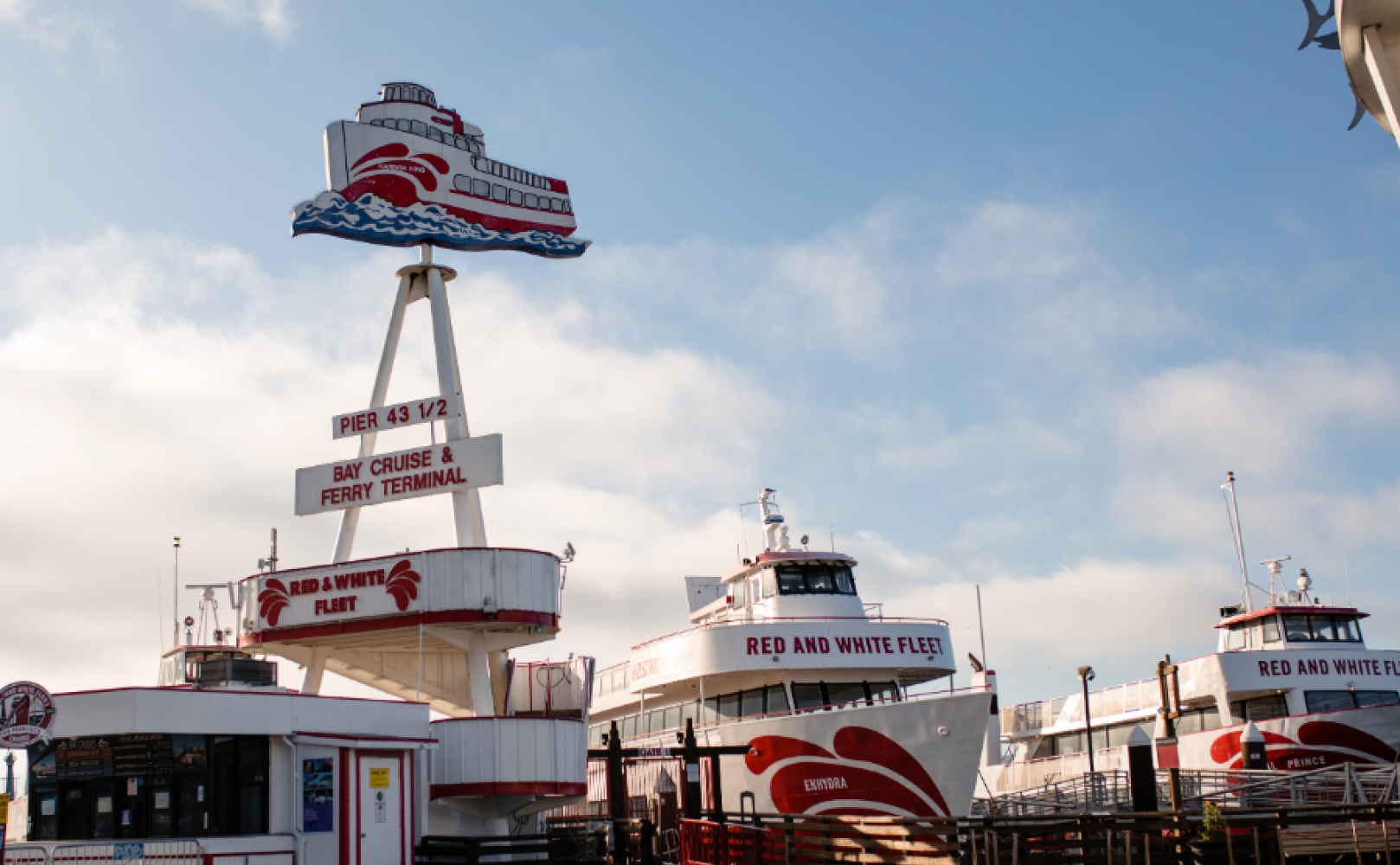 Red and Gold Fleet office and vessels