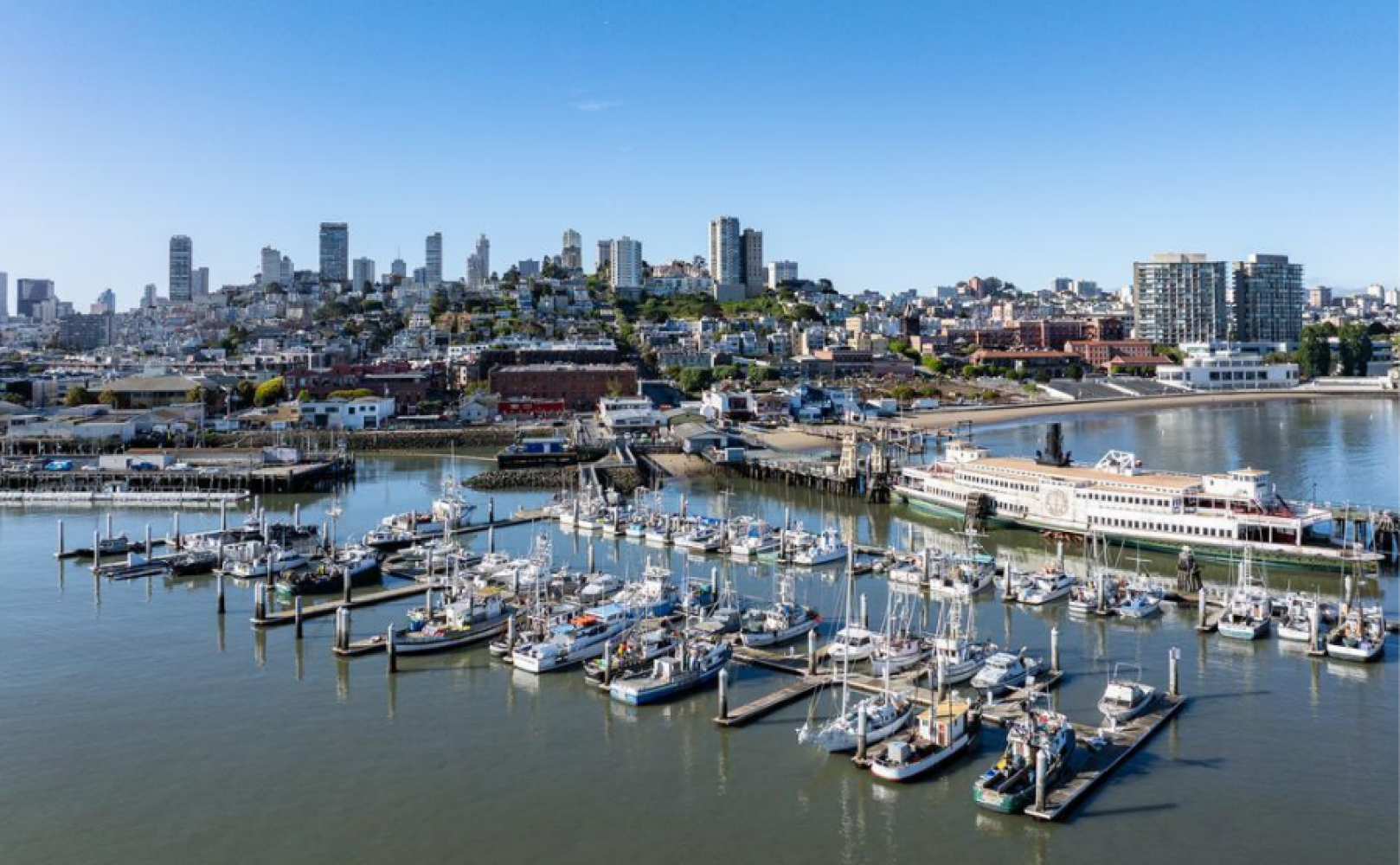 Hyde Street Harbor and Fisherman's Wharf
