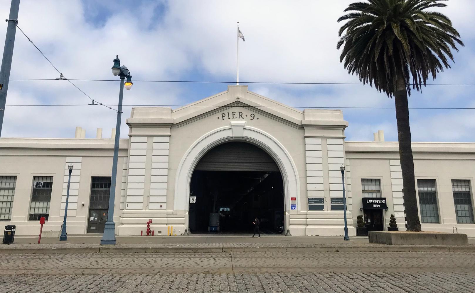 Front facade of Pier 9