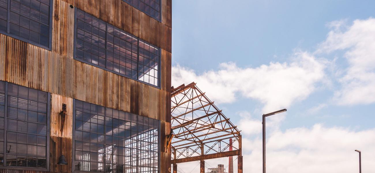 Construction progress at Pier 70