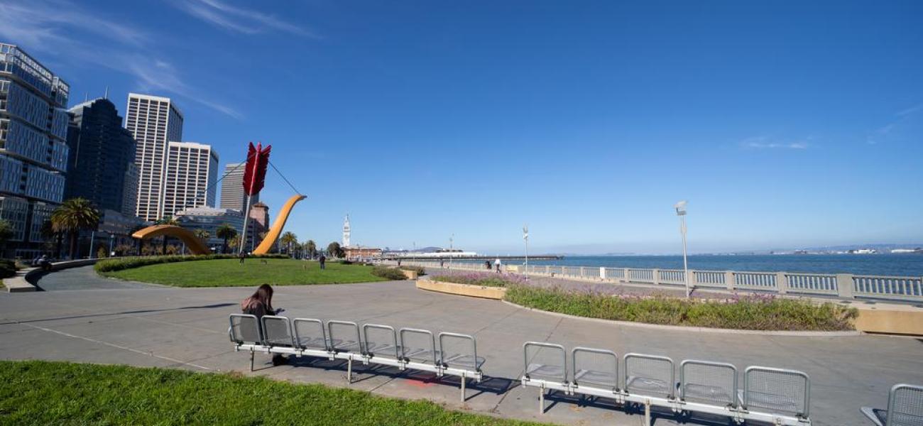 Rincon Park and the Embarcadero Promenade