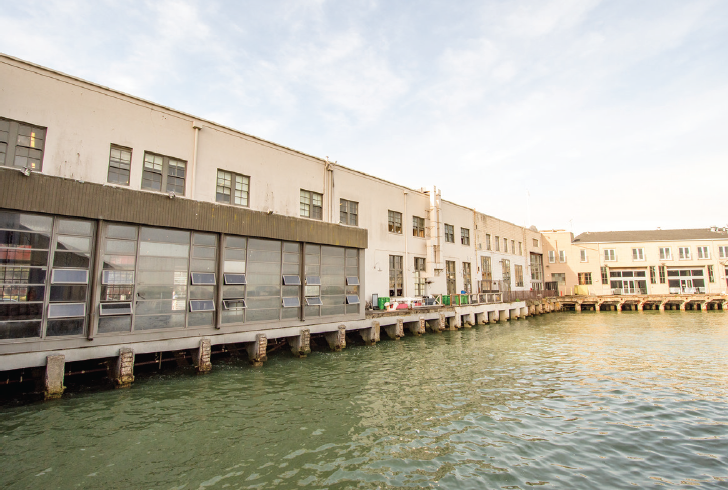 Pier 33 apron space
