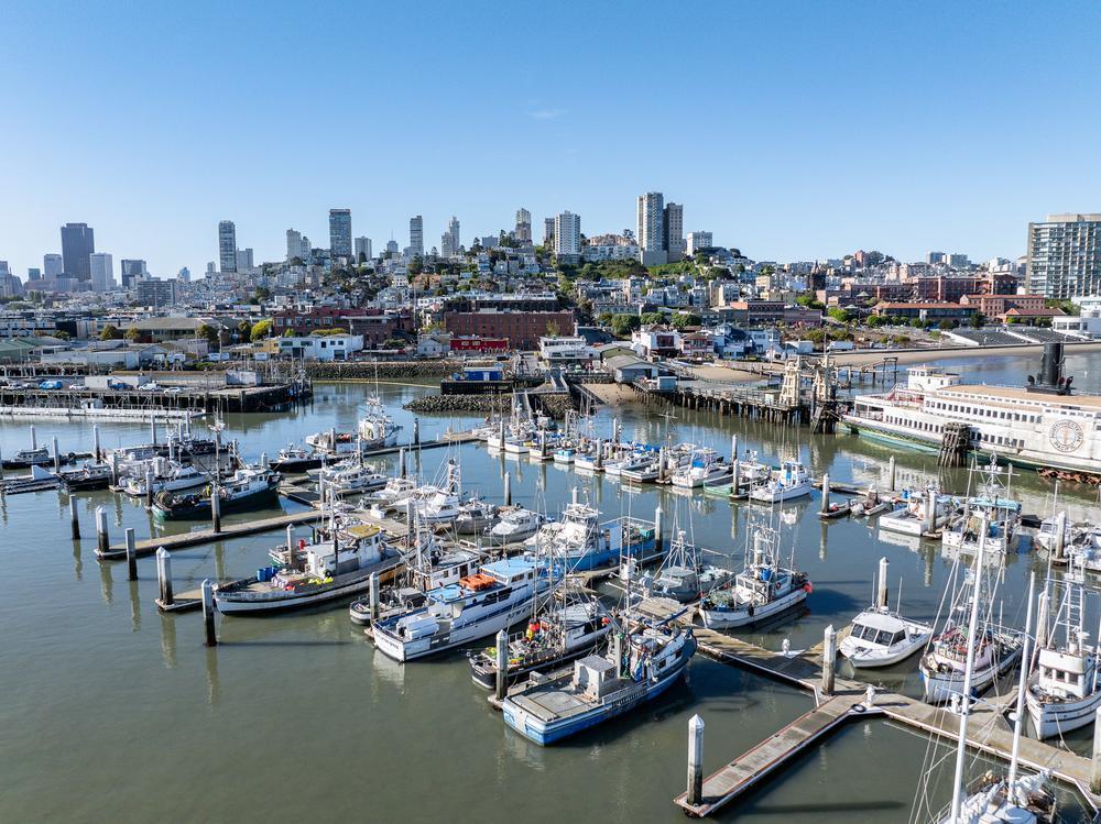 Fishing boats at Hyde Street Harbor